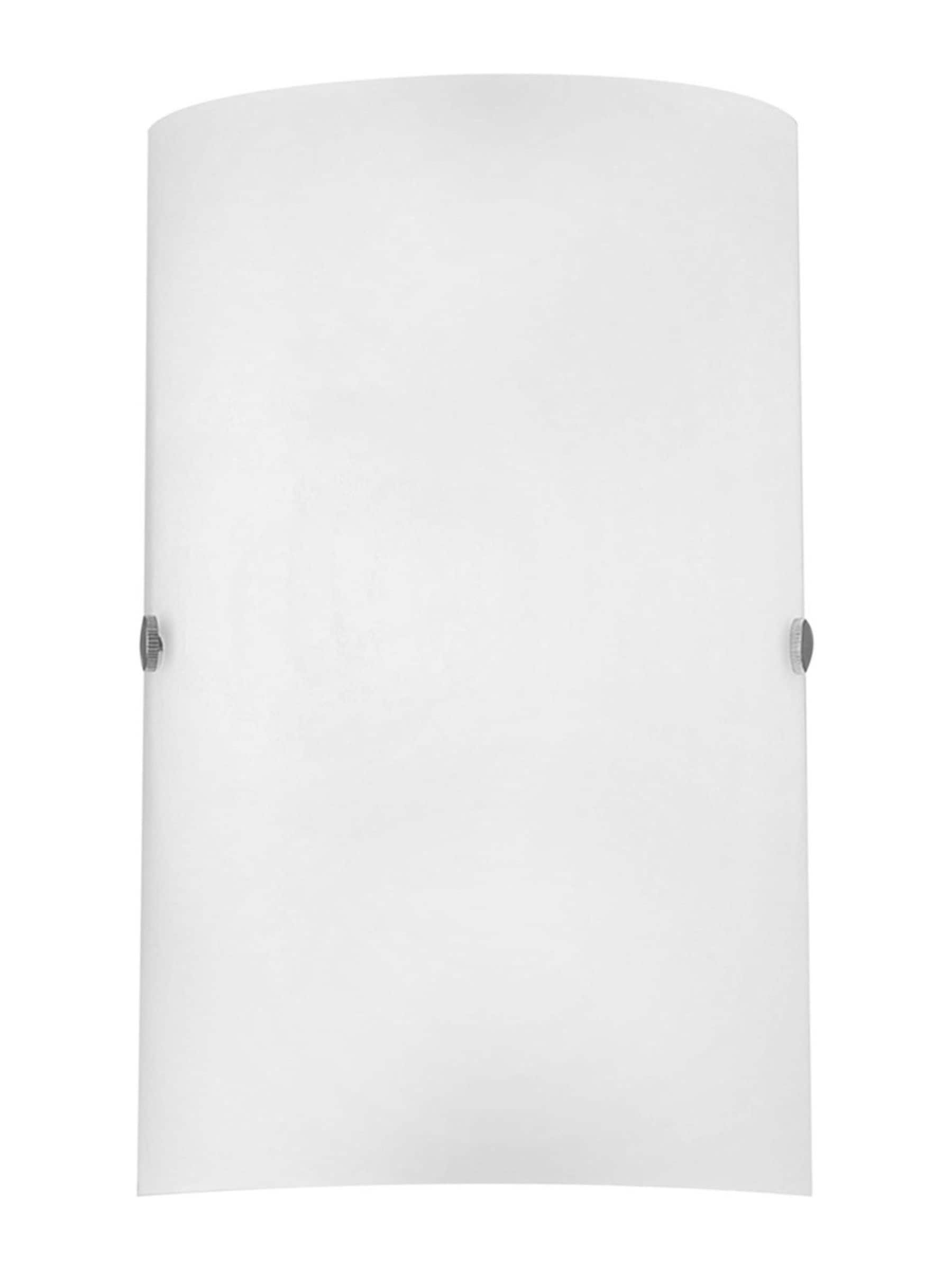 Eglo Troy 3 satin glass steel wall light - British product