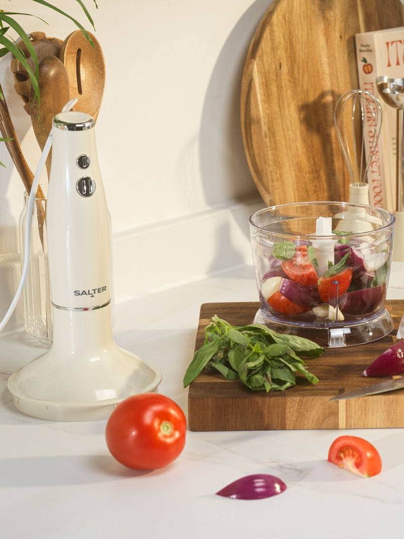 Salter cream retro 3-in-1 blender set (British brand)