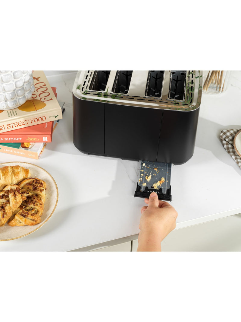 Salter Black Alchemy 4 slice toaster (British brand)