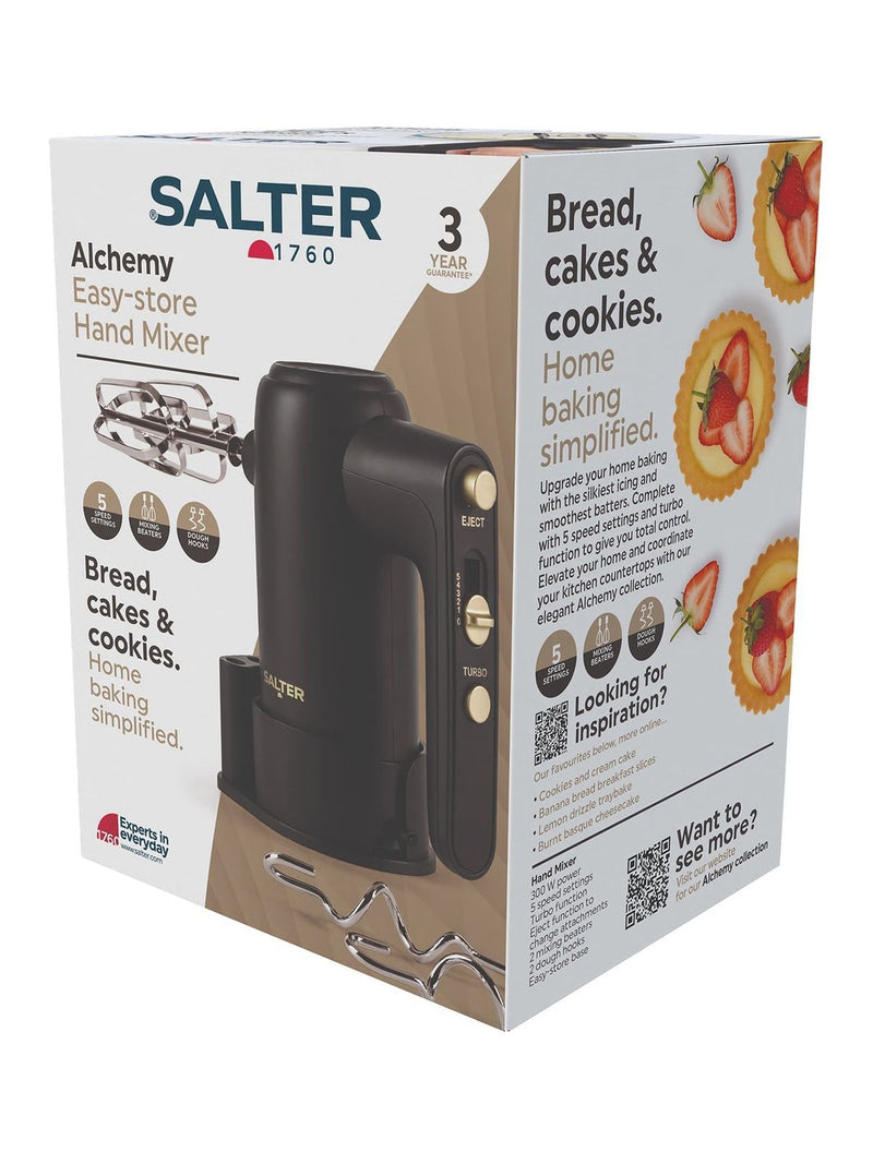 Salter Black Alchemy hand blender set (British brand)