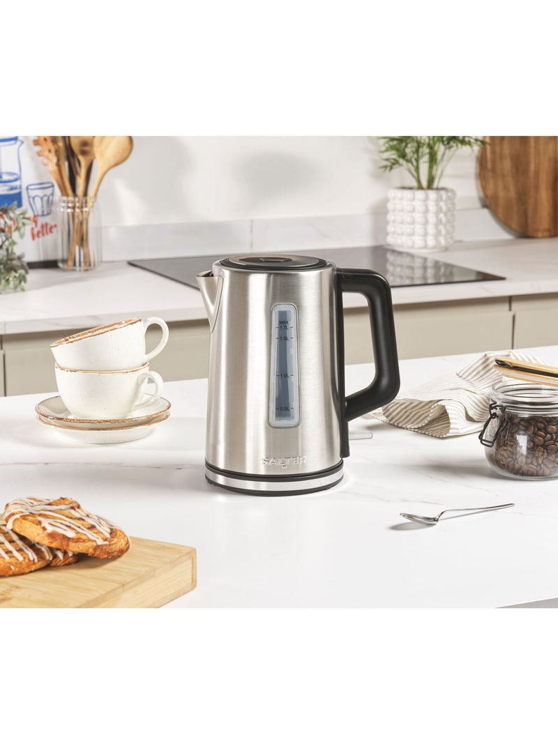 Salter Silver Rapid Boil kettle (British brand)