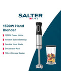 Salter Black 1500W Hand Blender