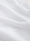 White safari animals hooded towel 75cm - British product