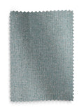 Blue soft marl Roman blind with blackout and thermal lining, imported from the UK