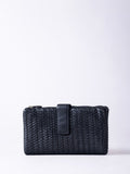 Lakeland Leather Black Large Wreay Tab Purse