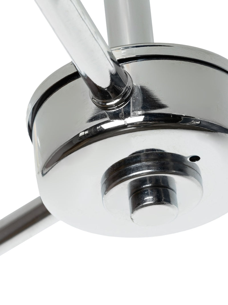 BHS Montreal flush ceiling light chrome finish, UK version