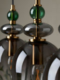 BHS Seline 3 light pendant in brass green, UK version