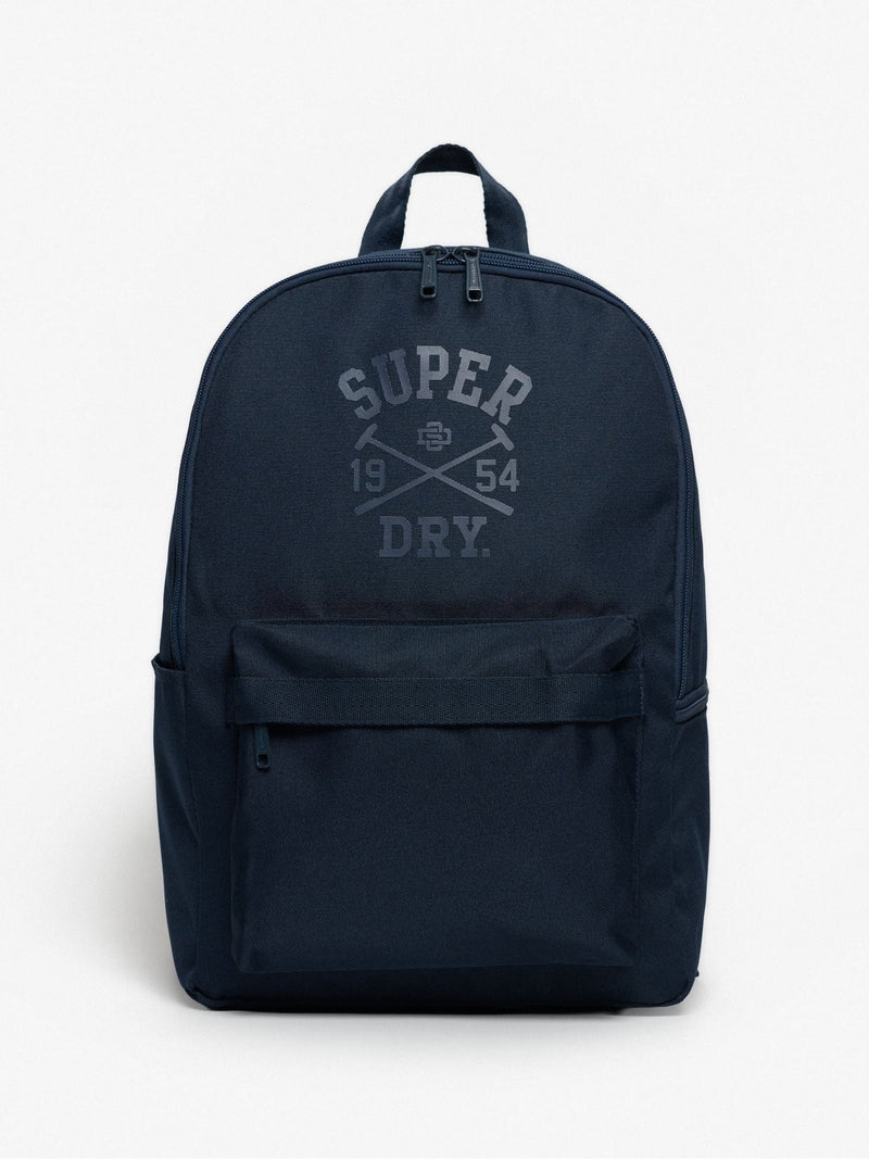Superdry Blue Heritage Backpack, imported from the UK