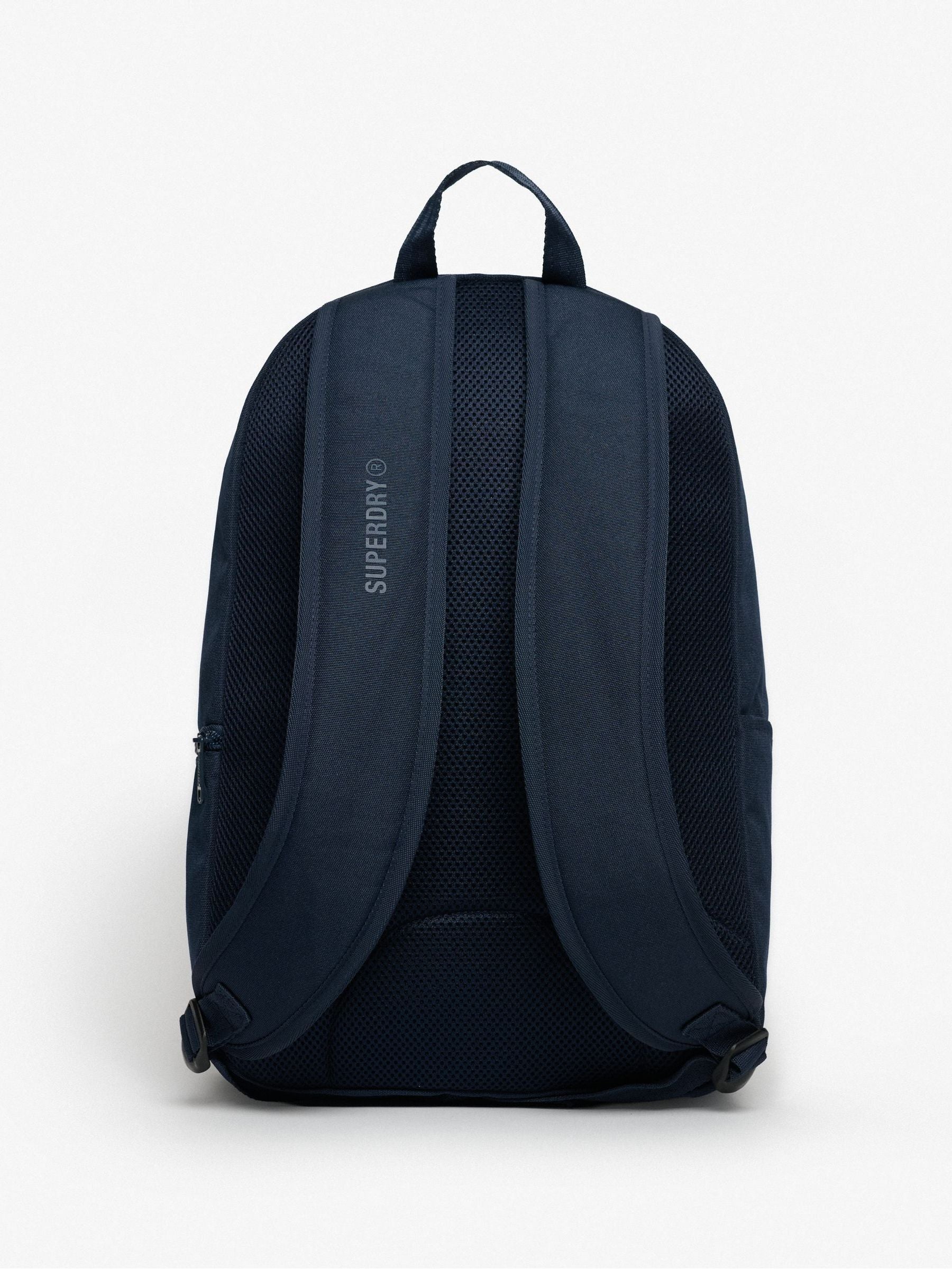 Superdry Blue Heritage Backpack, imported from the UK