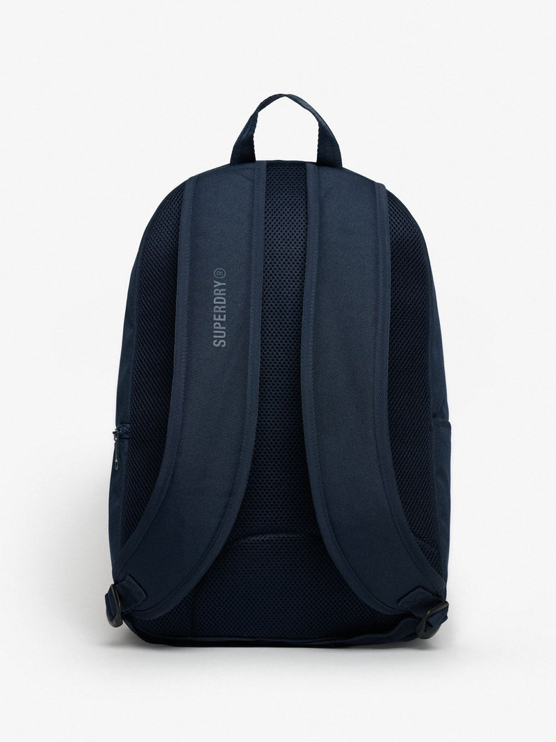 Superdry Blue Heritage Backpack, imported from the UK