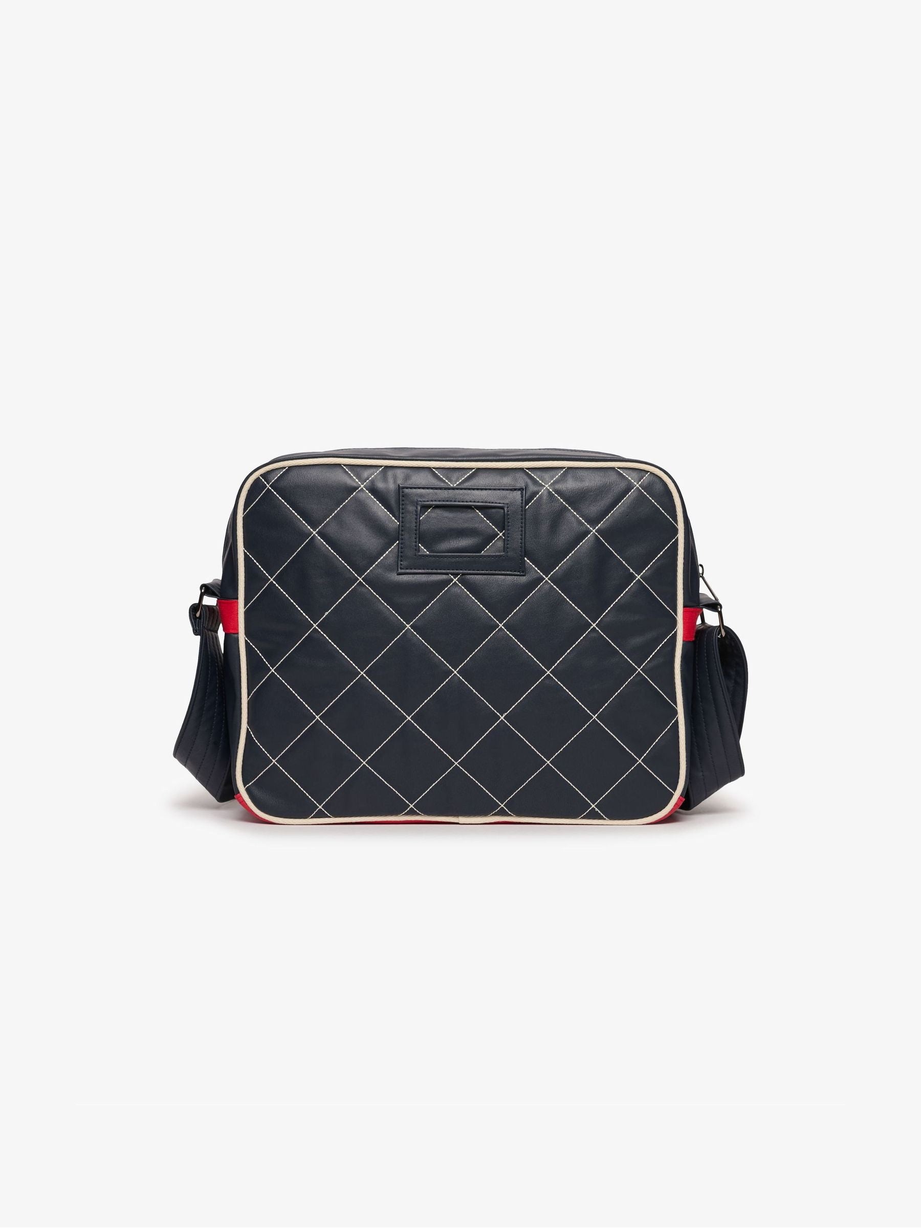 Superdry Blue Retro Alumni Messenger Bag, imported from the UK