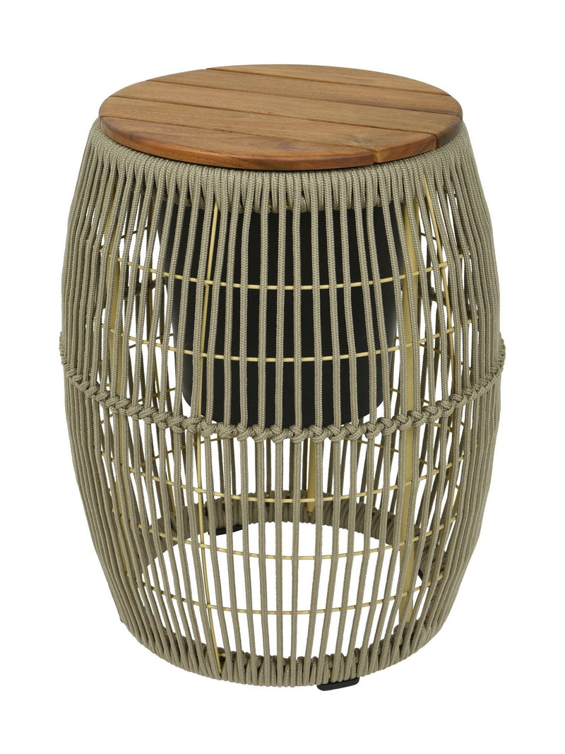 Outdoor Living Seville acacia wood side table 3-in-1 (British brand)