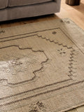 Mid Natural Alana Oriental rug, imported from the UK