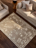 Natural Ethereal Floral Wool Rug (British brand)