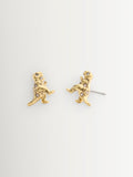 COACH Gold COACH Signature Rexy Stecker-Ohrringe