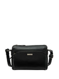 Lotus black leather handbag (British brand)
