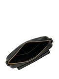 Lotus black leather handbag (British brand)