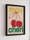 We Are Proper Good Red Mon Cheri art print - British product