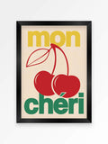 We Are Proper Good Red Mon Cheri art print - British product