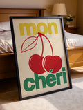 We Are Proper Good Red Mon Cheri art print - British product