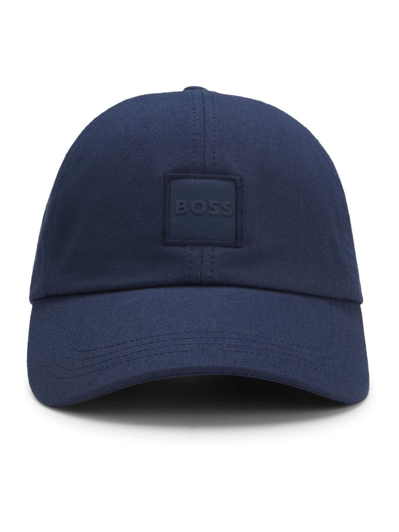 BOSS Khaki Green Derrel 100% Cotton Logo Cap
