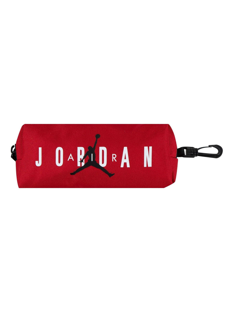 Jordan red school backpack with pencil case - British product