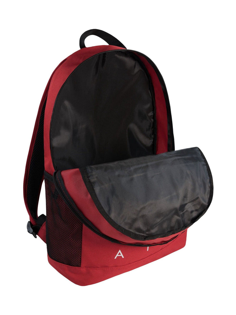 Jordan red school backpack with pencil case - British product