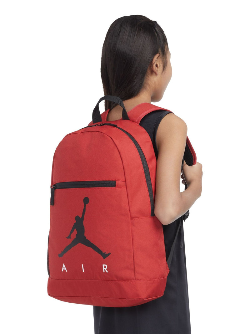 Jordan red school backpack with pencil case - British product