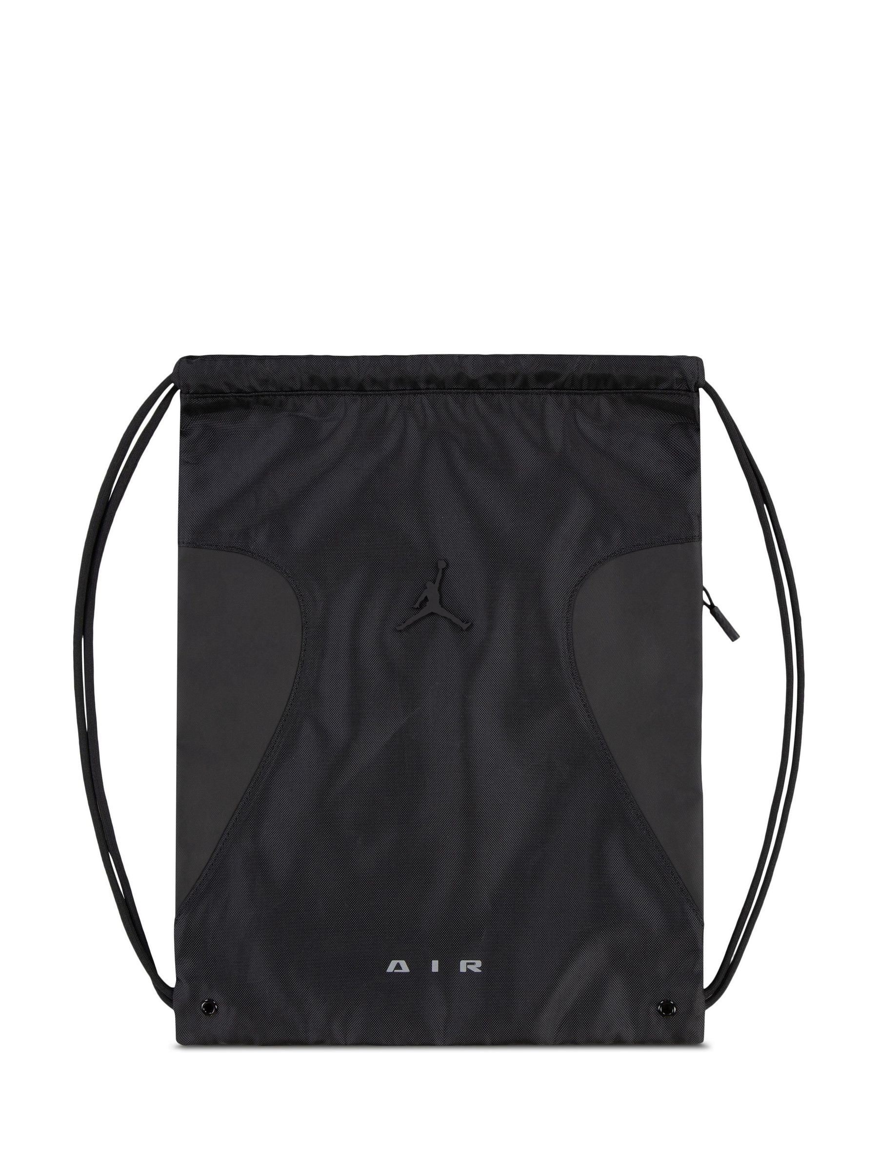 Jordan black element gym sack polyester fabric - British product