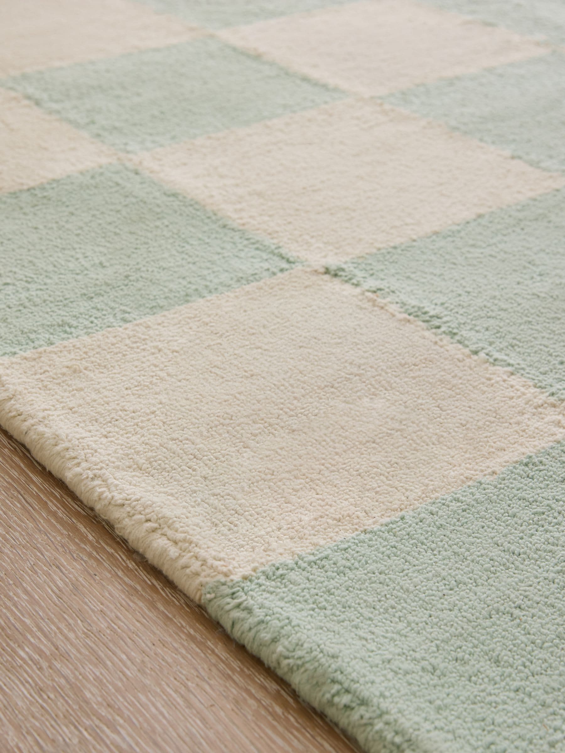 JoJo Maman Bébé dinosaur checkerboard cotton rug - British product
