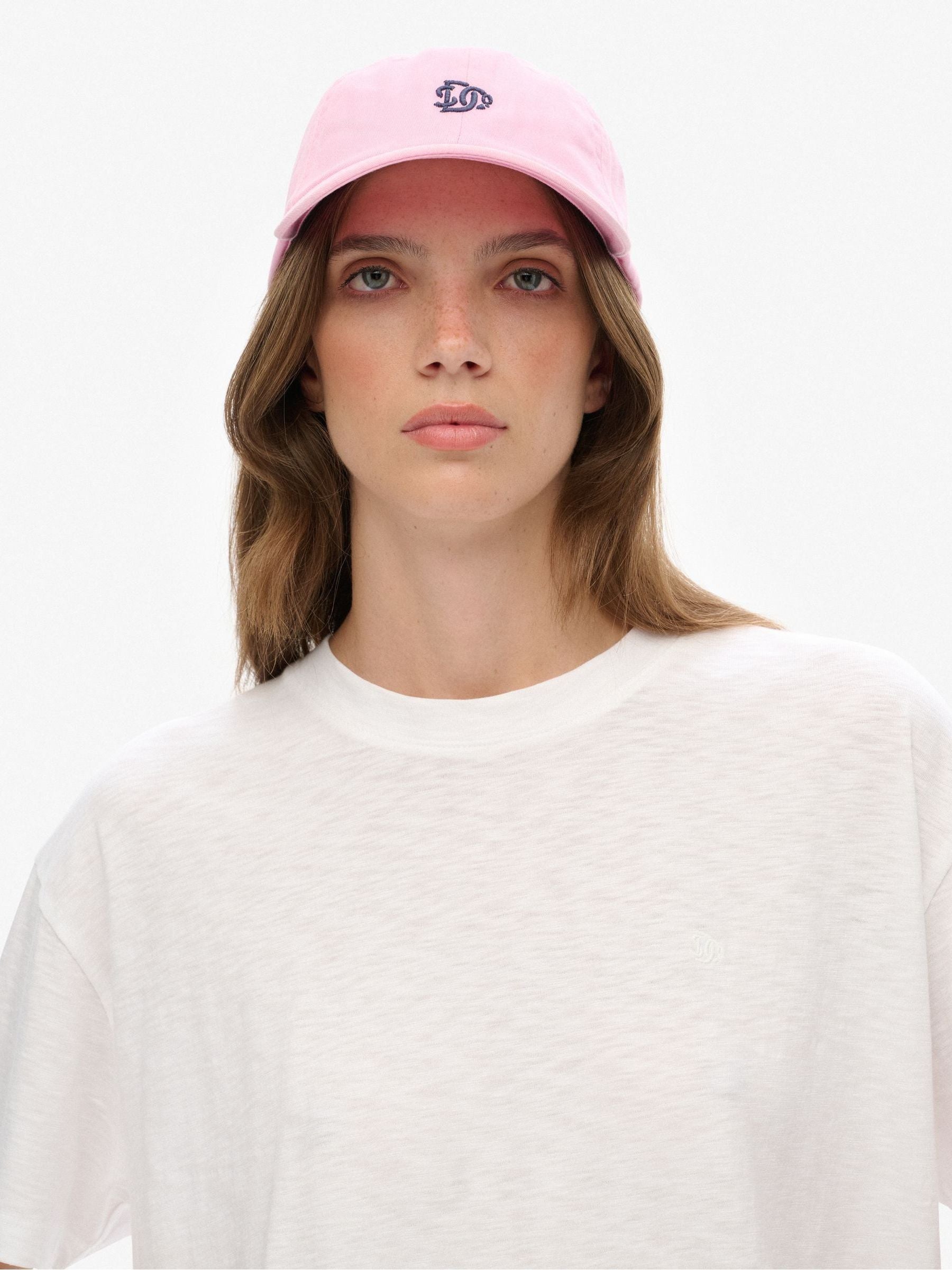 Superdry Pink Vintage Club Baseball Cap, imported from the UK