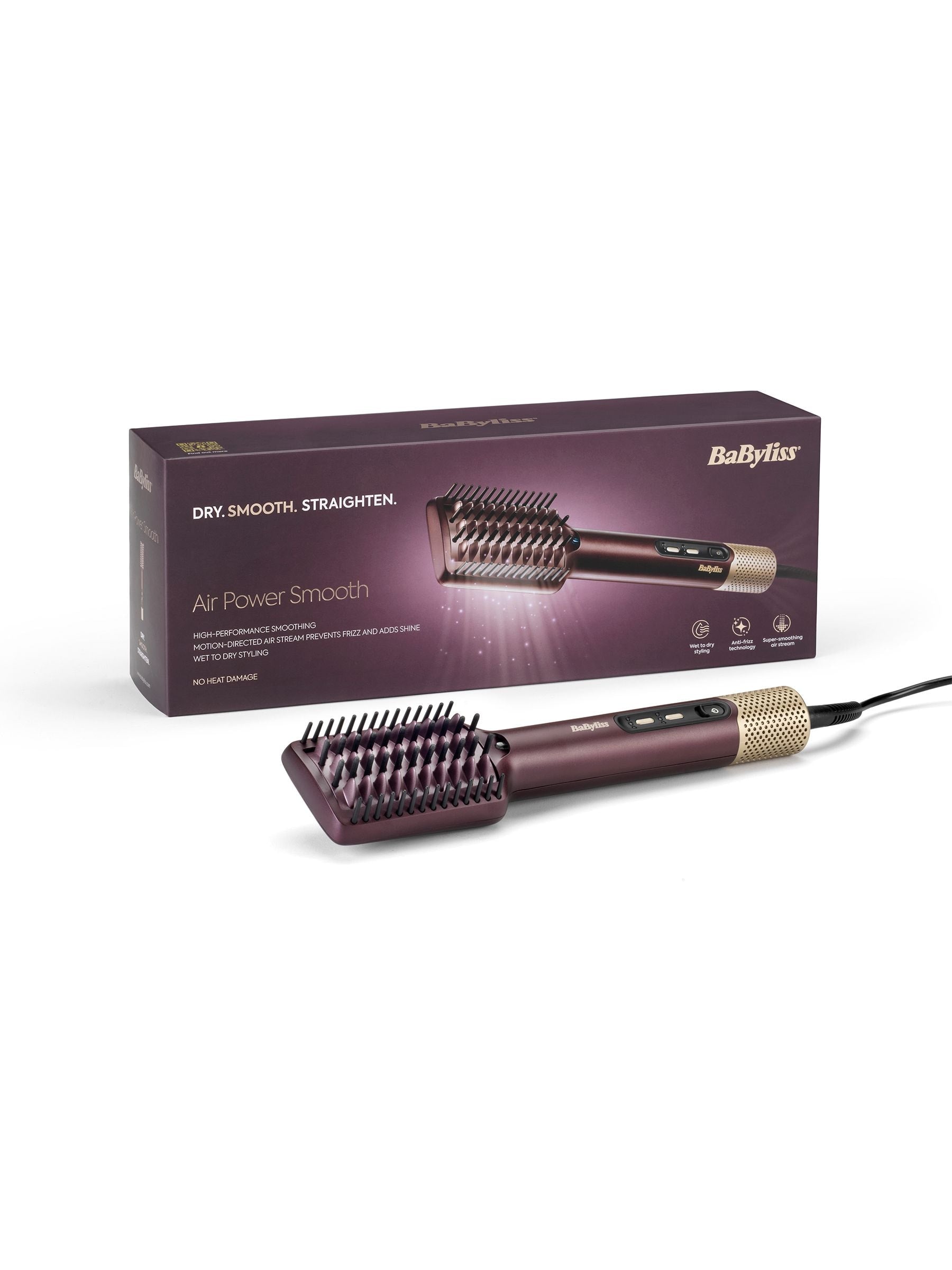 BaByliss Air Power Smooth hair dryer brush, UK version
