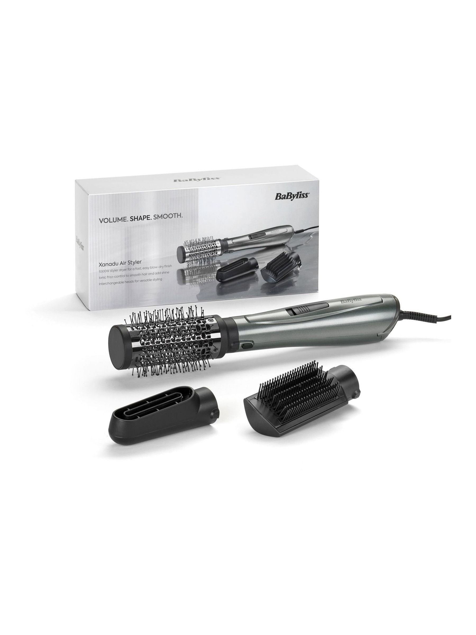 Babyliss Xanadu hot air styler drying and styling attachments (British brand)