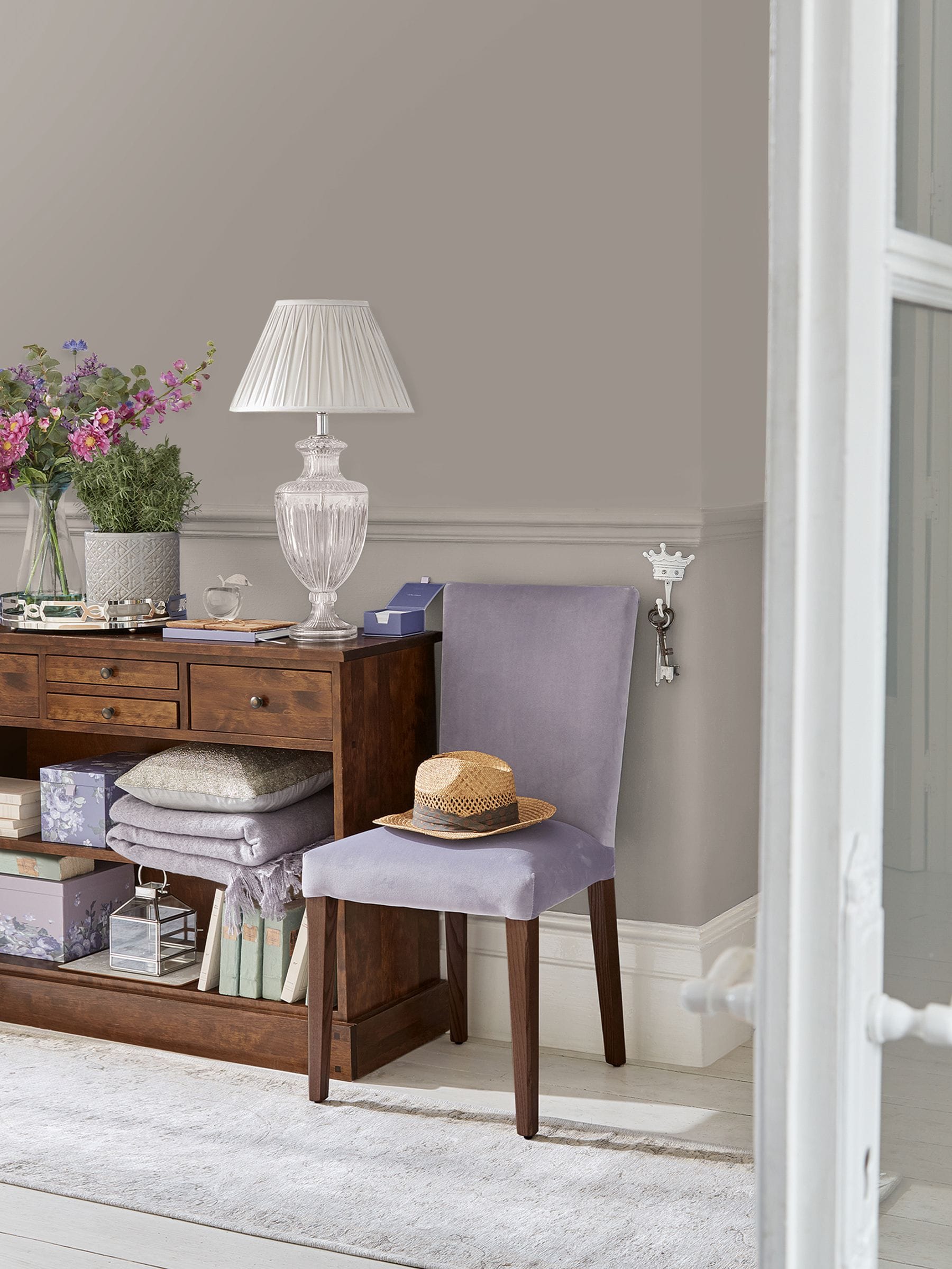 Laura Ashley Pistachio peel and stick paint sample, imported from the UK