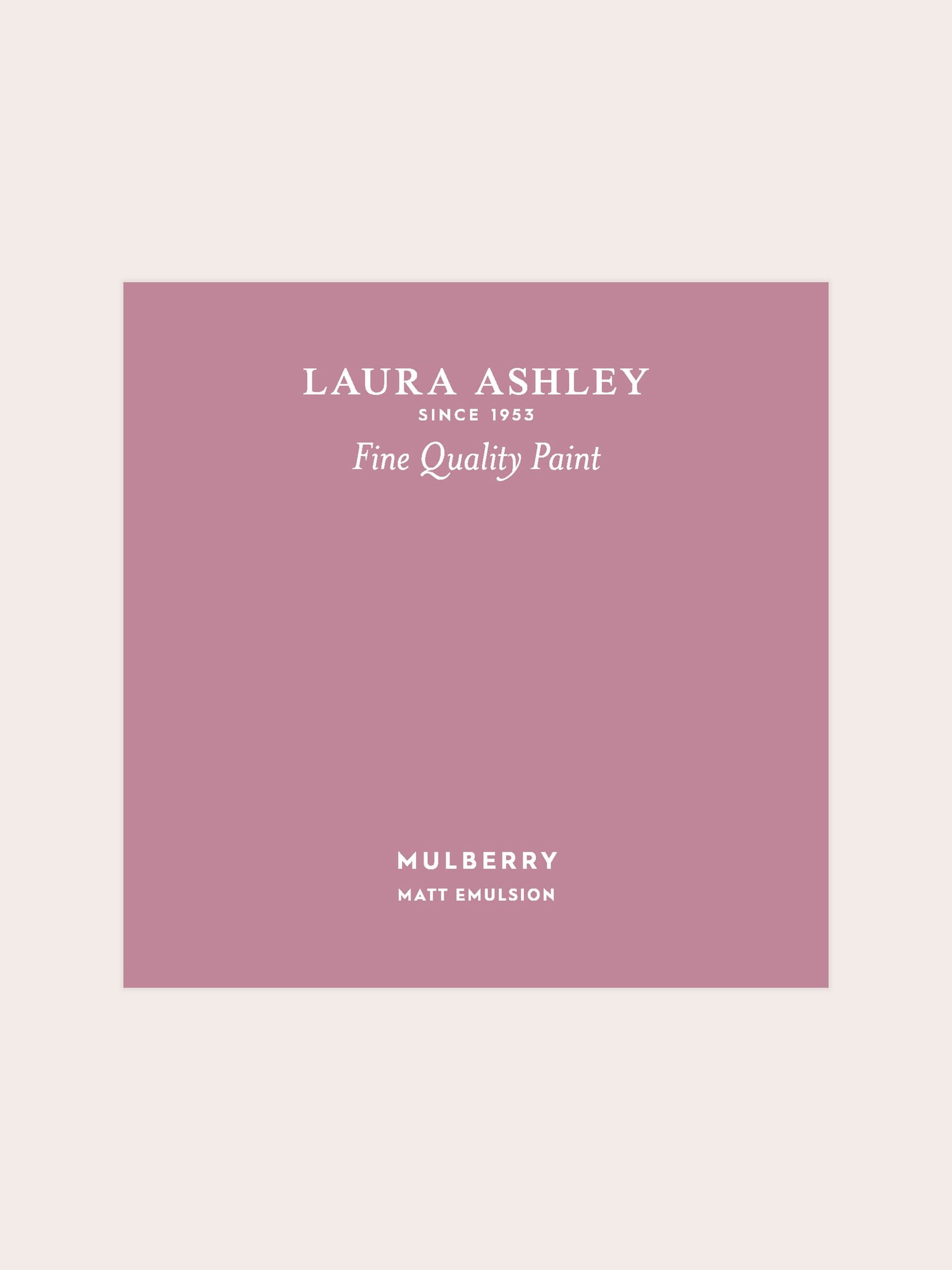 Laura Ashley Old Rose Matt Emulsion Peel & Stick Paint Sample