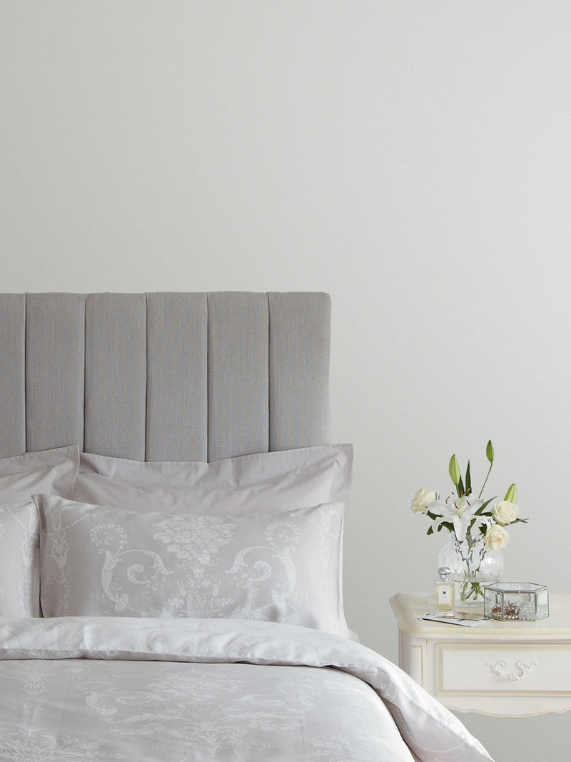 Laura Ashley Silver White Matt Emulsion Peel & Stick Paint Sample