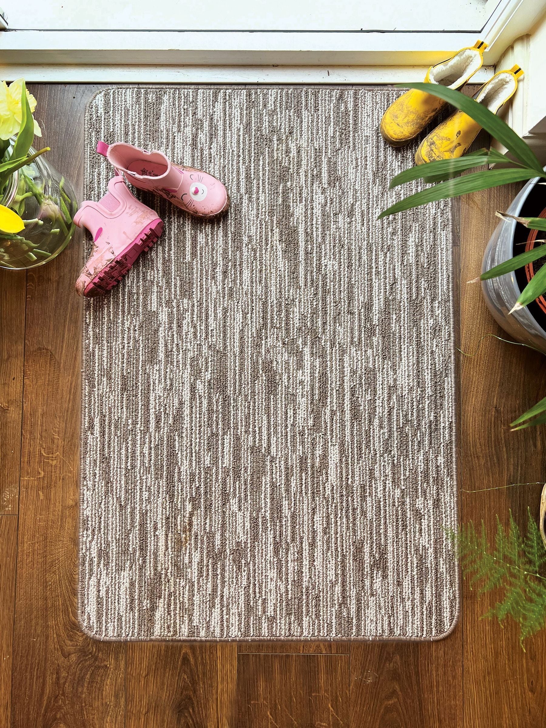My Mat Broken Stripe Runner mat, imported from the UK