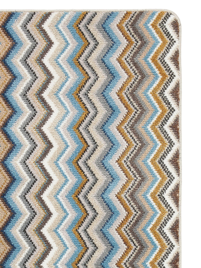 My Mat Candy Multi Zig Zag doormat colourful, imported from the UK