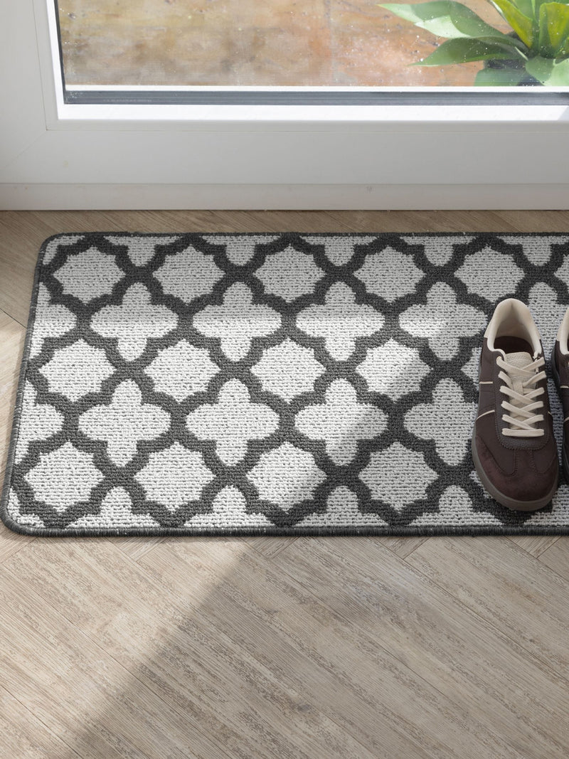 My Mat Charcoal Moroccan Tile mat, British brand