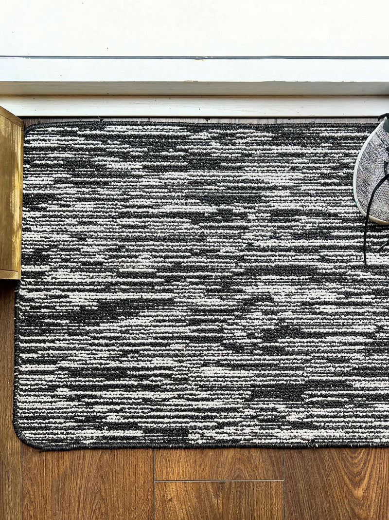 My Mat Charcoal Broken Stripe Mat