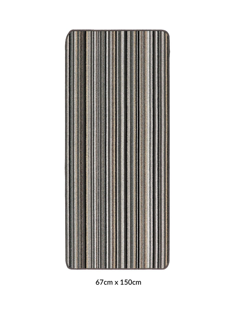 My Mat Candy Stripe doormat multicolour washable - British product