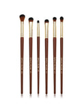 Spectrum Collections Pantherine 6-piece eye makeup brush set (British brand)