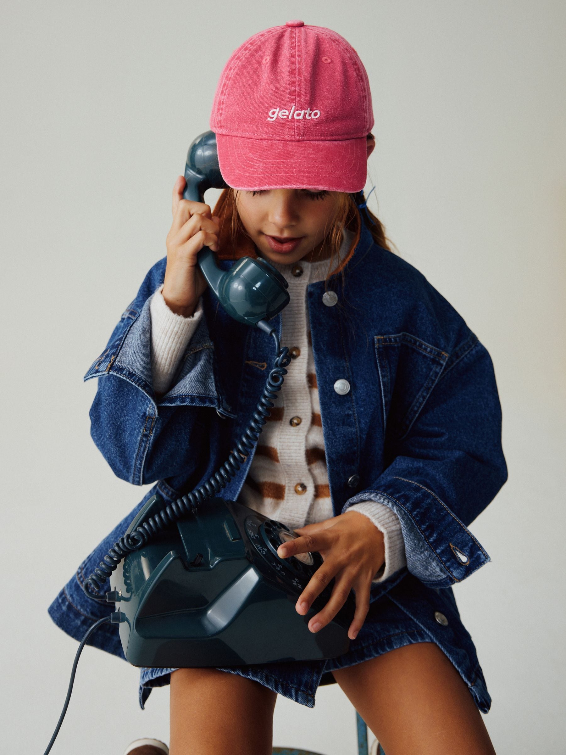 Red Gelato Baseball Cap (1-16yrs)