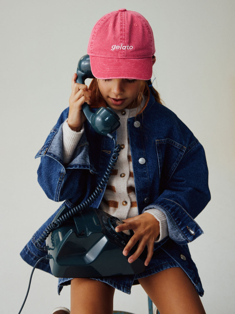 Red Gelato Baseball Cap (1-16yrs)