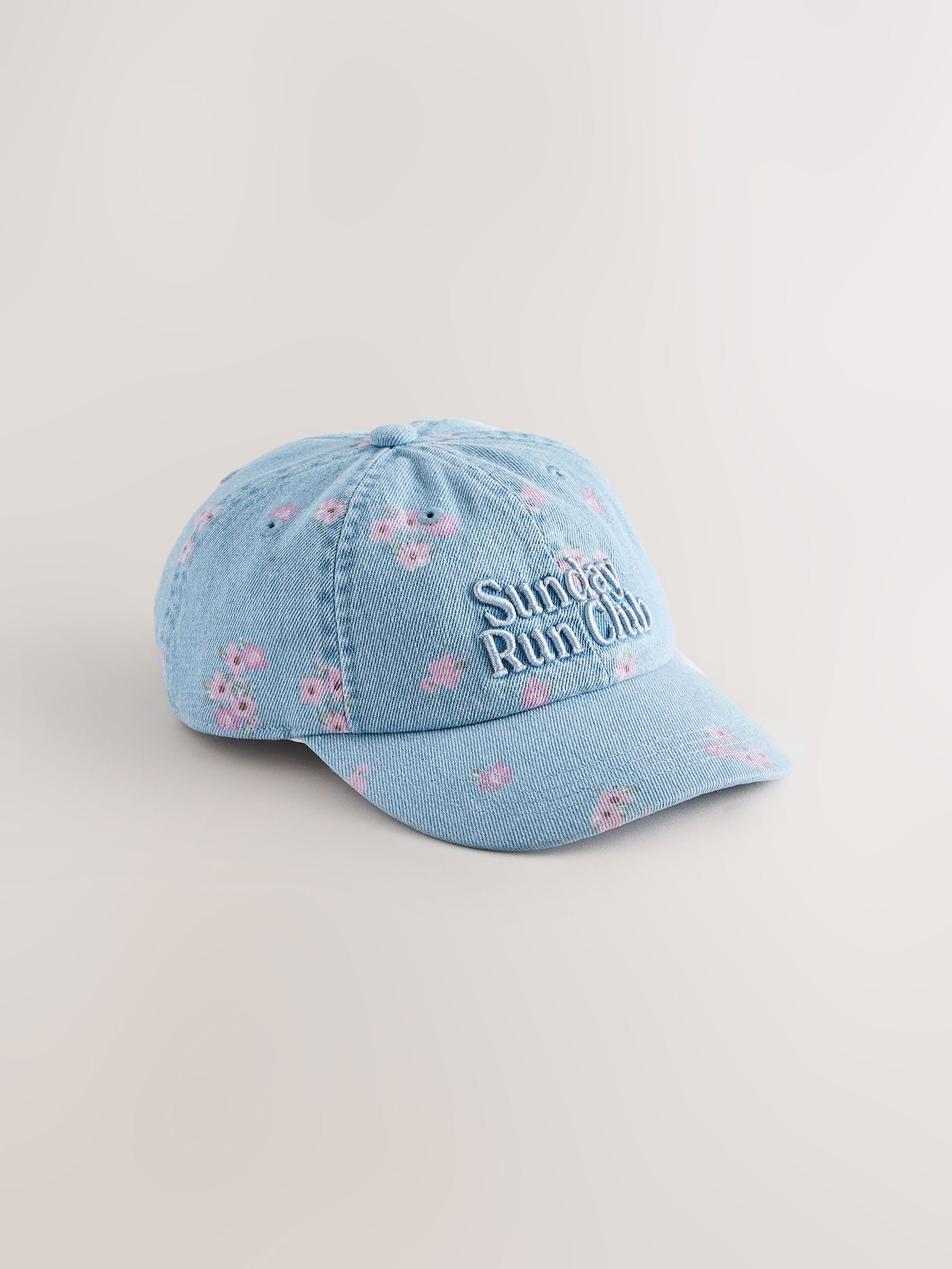 Denim Slogan Baseball Cap (1-16yrs)