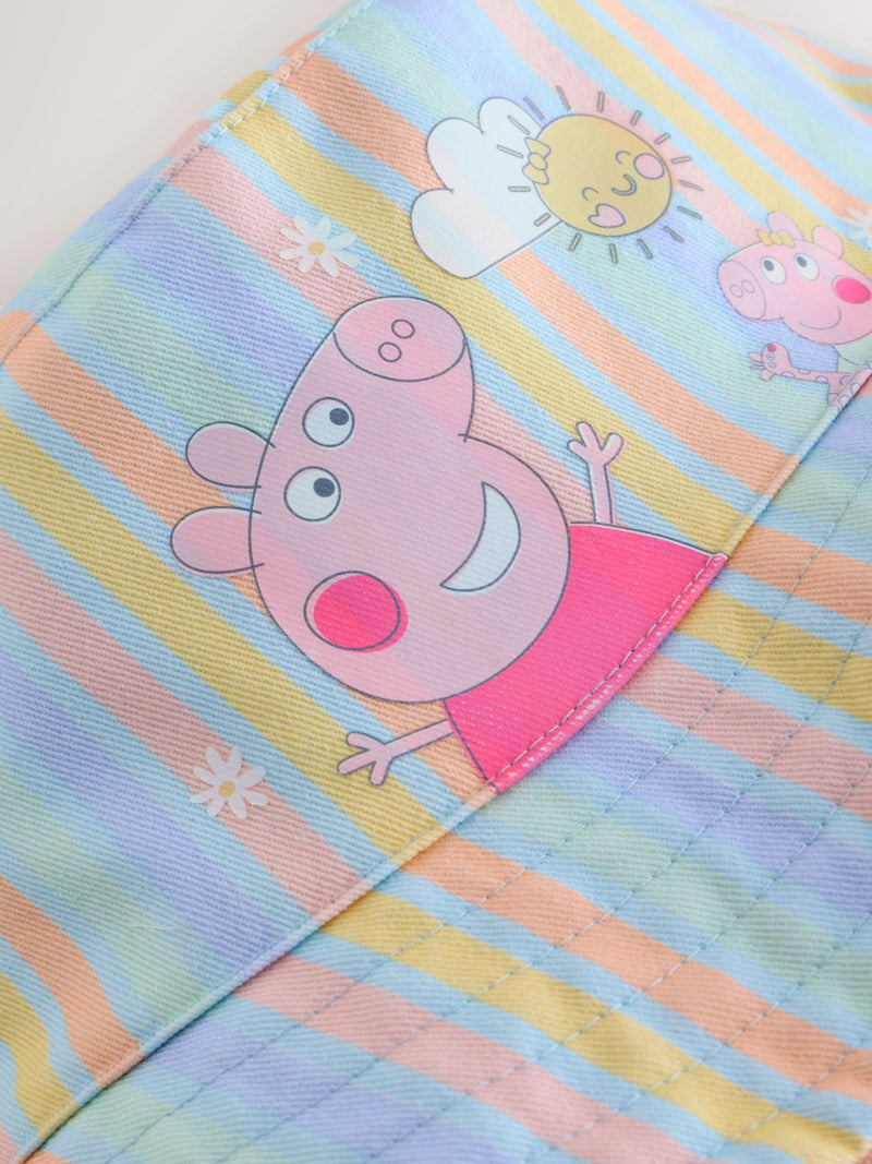 Peppa Pig pink bucket hat 3mths-10yrs (British brand)