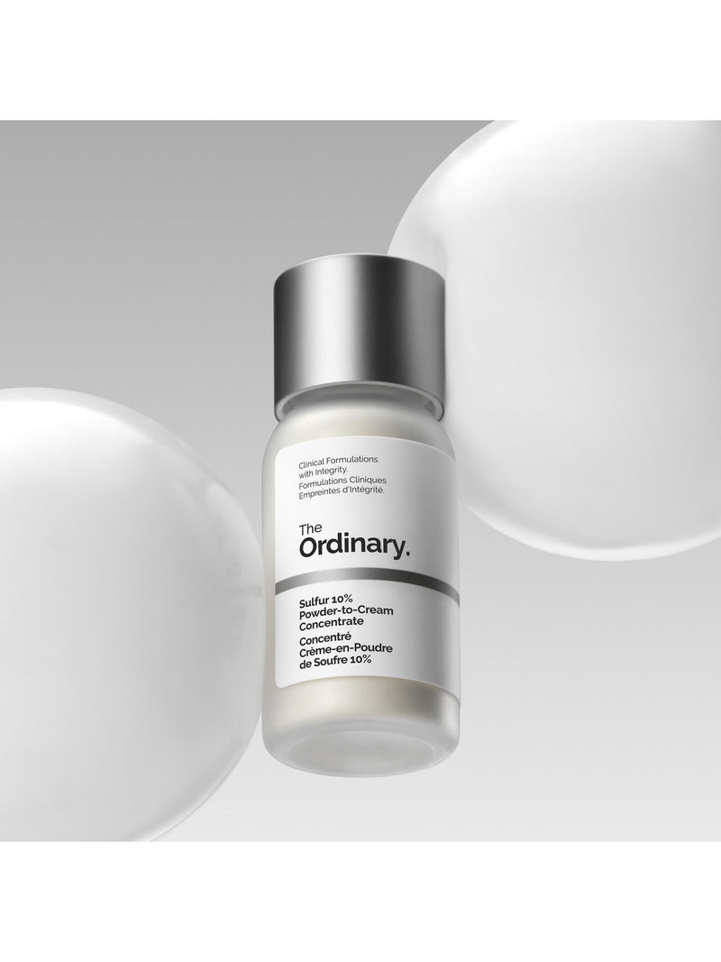 The Ordinary Sulfur 10% powder-to-cream concentrate 5g, imported from the UK