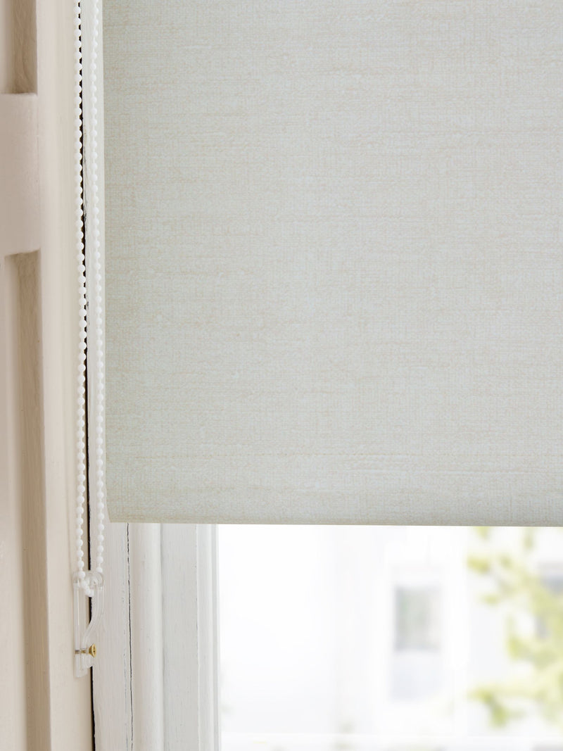 Natural light textured moisture resistant roller blind - British product
