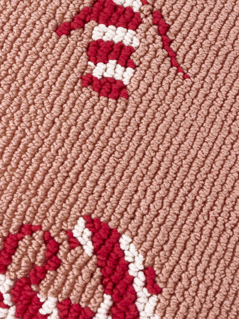 Furn Candy Canes tufted cushion, UK version