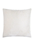 Paoletti Oyster Evoke velvet cushion 55cm, UK version